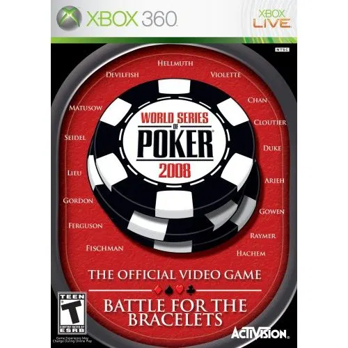 World Series of Poker 2008: Battle for the Bracelets (Xbox 360) [US] image