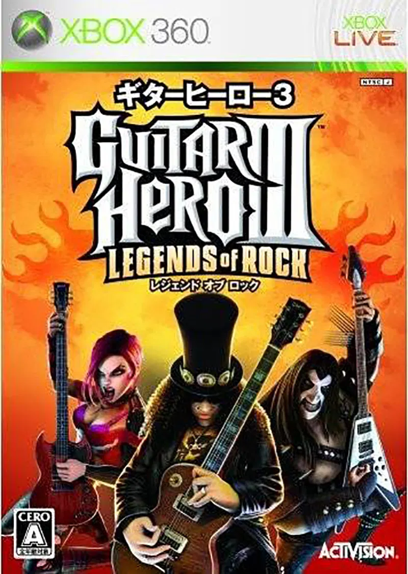 Guitar Hero III: Legends of Rock - Xbox 360 [Japan] image
