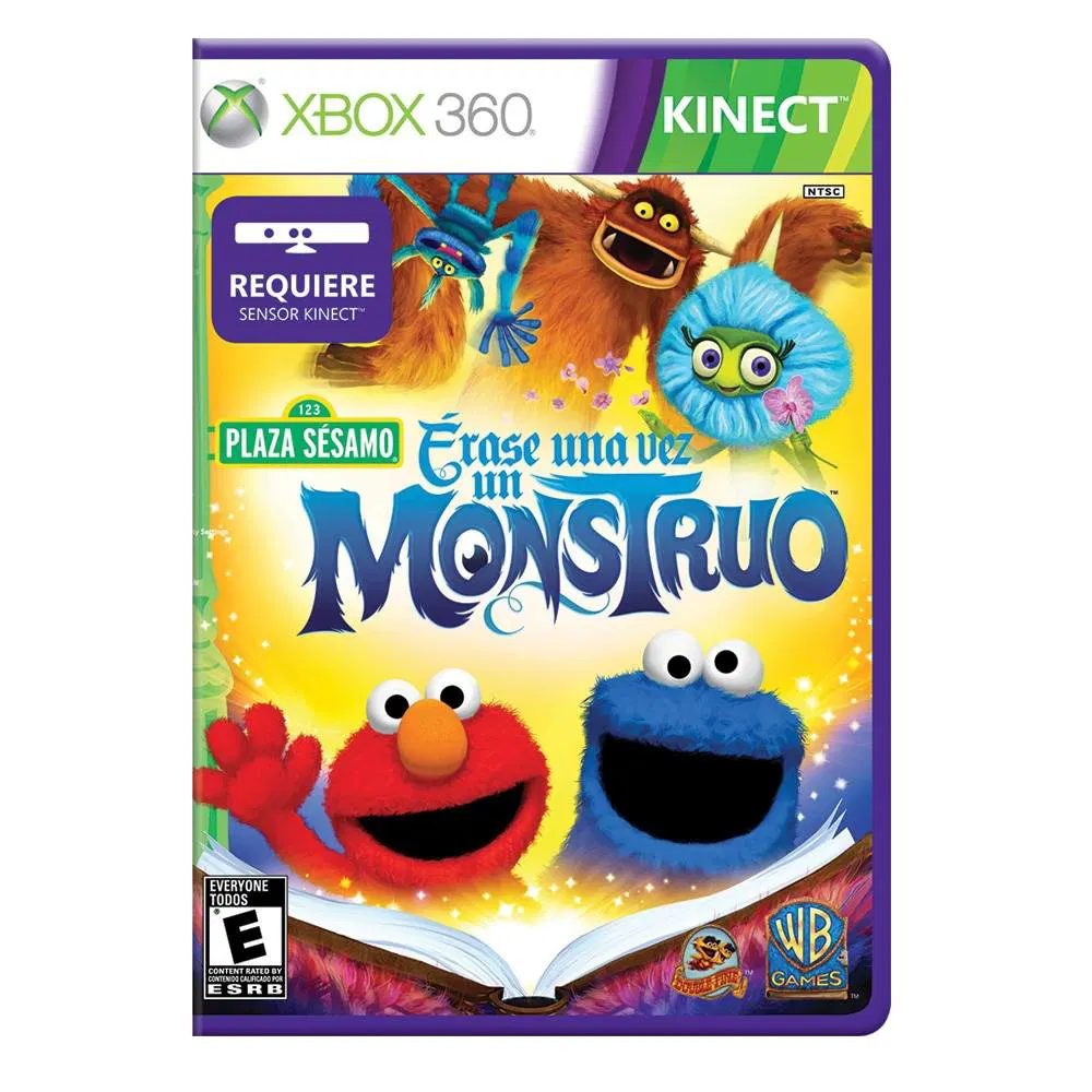 Sesame Street: Once Upon a Monster (Spanish Cover) - Xbox 360 Kinect [US]