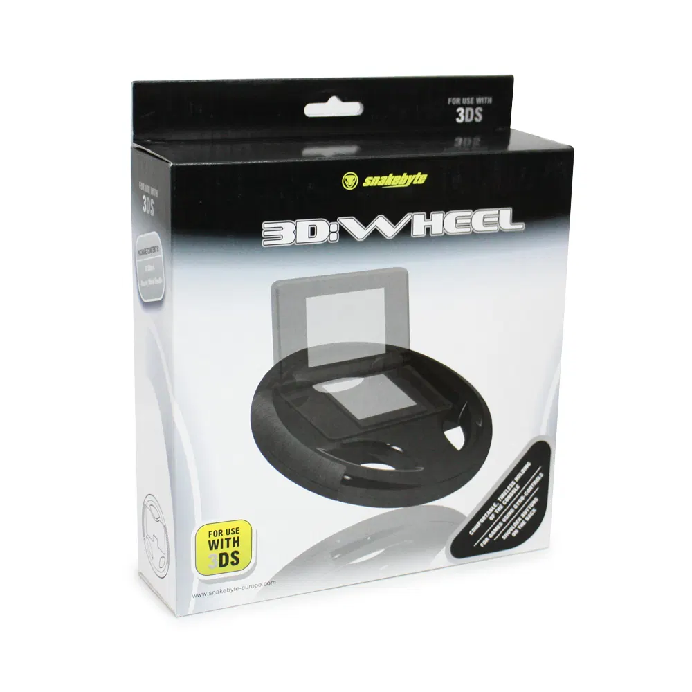 snakebyte 3D:Wheel Racing Handle for Nintendo 3DS [Europe] image