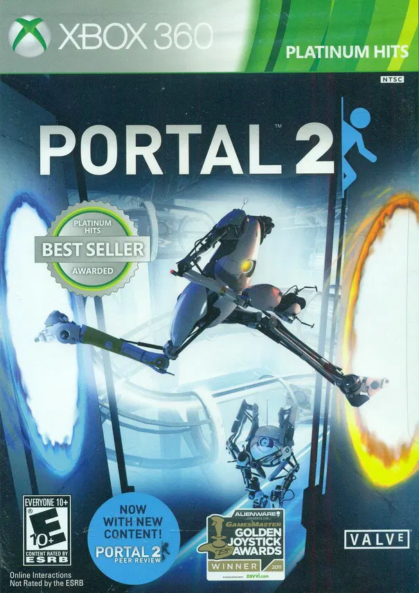 Portal 2 (Platinum Hits) — Xbox 360 / Xbox One Compatible [US] image