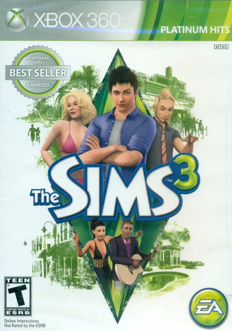 The Sims 3 (Platinum Hits) - Xbox 360 [US] image