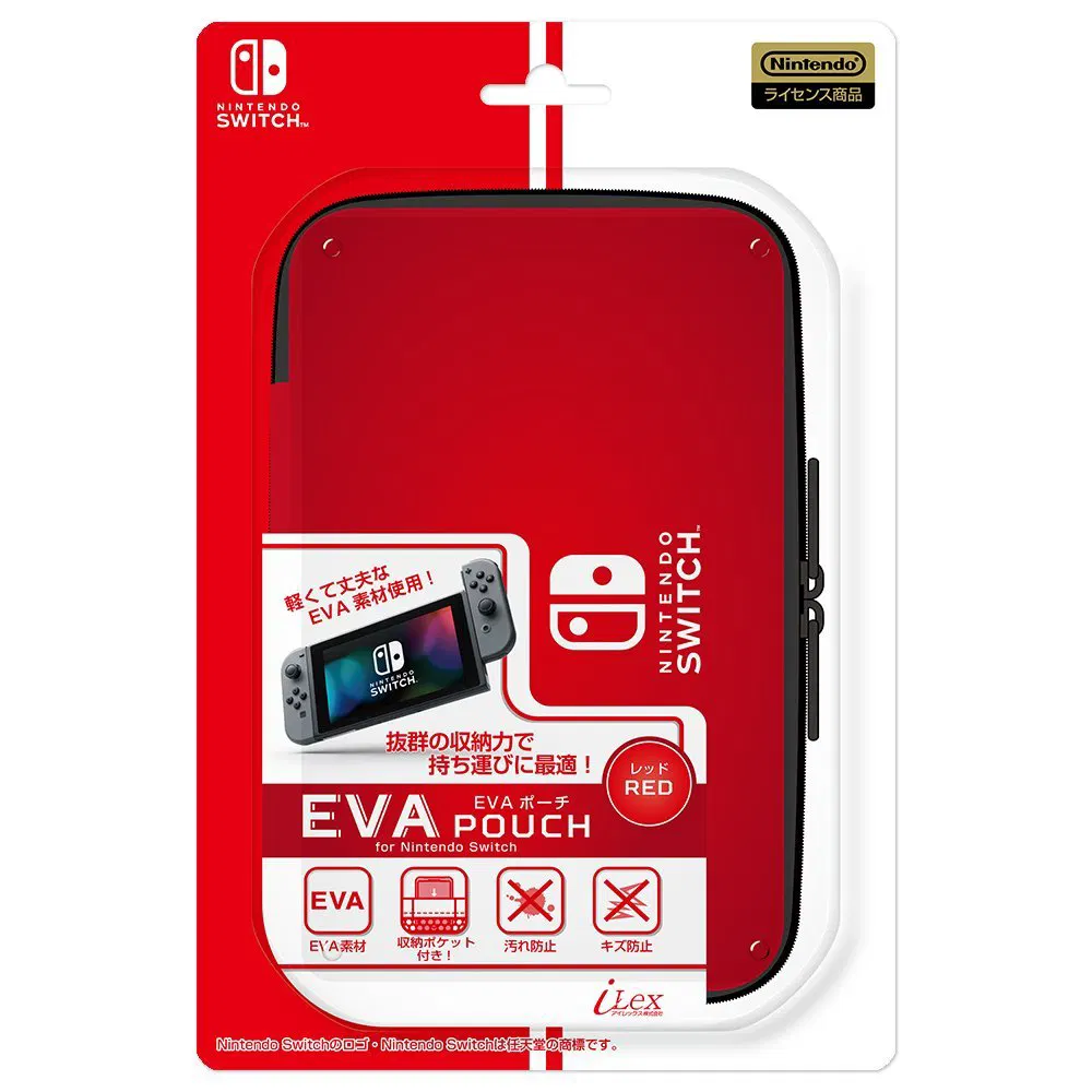 Red EVA Pouch for Nintendo Switch [Japan] image