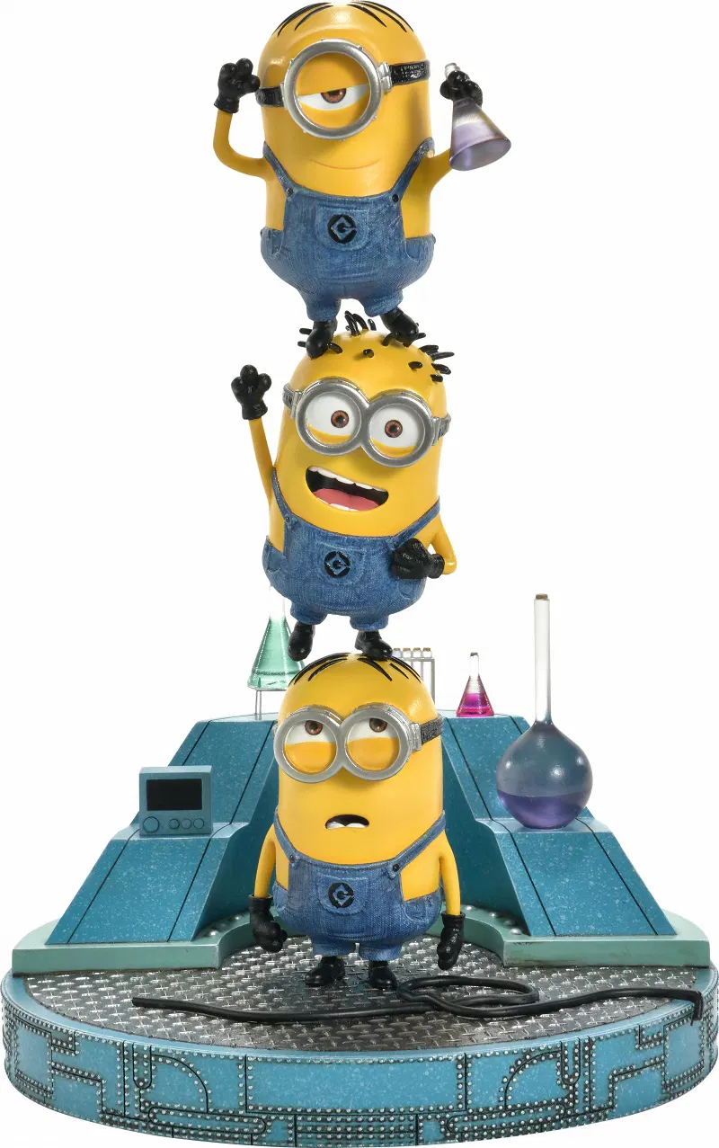 Despicable Me Minions in the Laboratory Collectible Figure [Japan] image