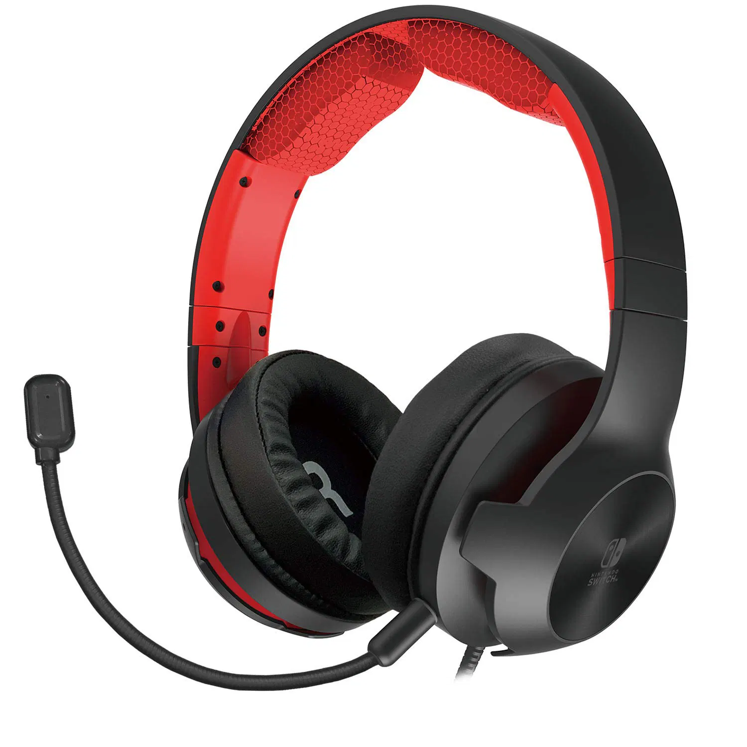 High-Grade Red Gaming Headset for Nintendo Switch [Japan] image