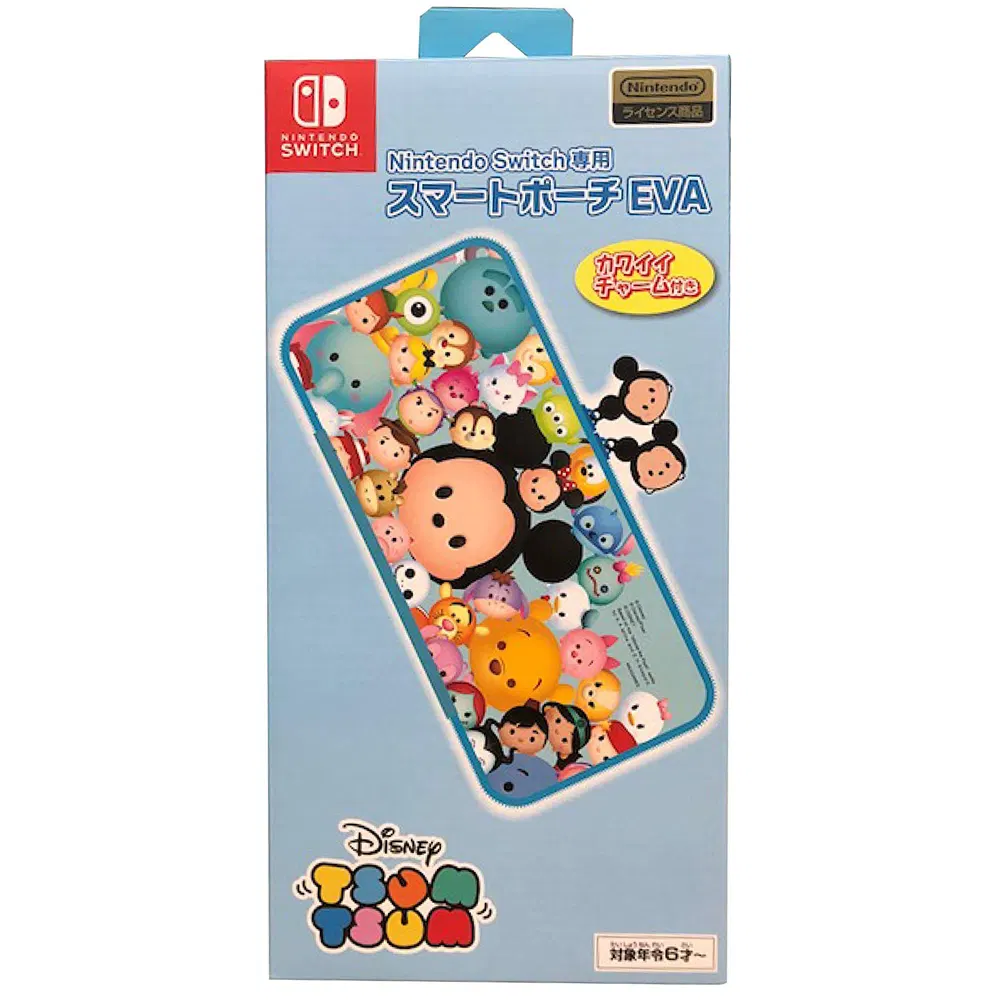 Disney Tsum Tsum EVA Smart Pouch for Nintendo Switch [Japan] image