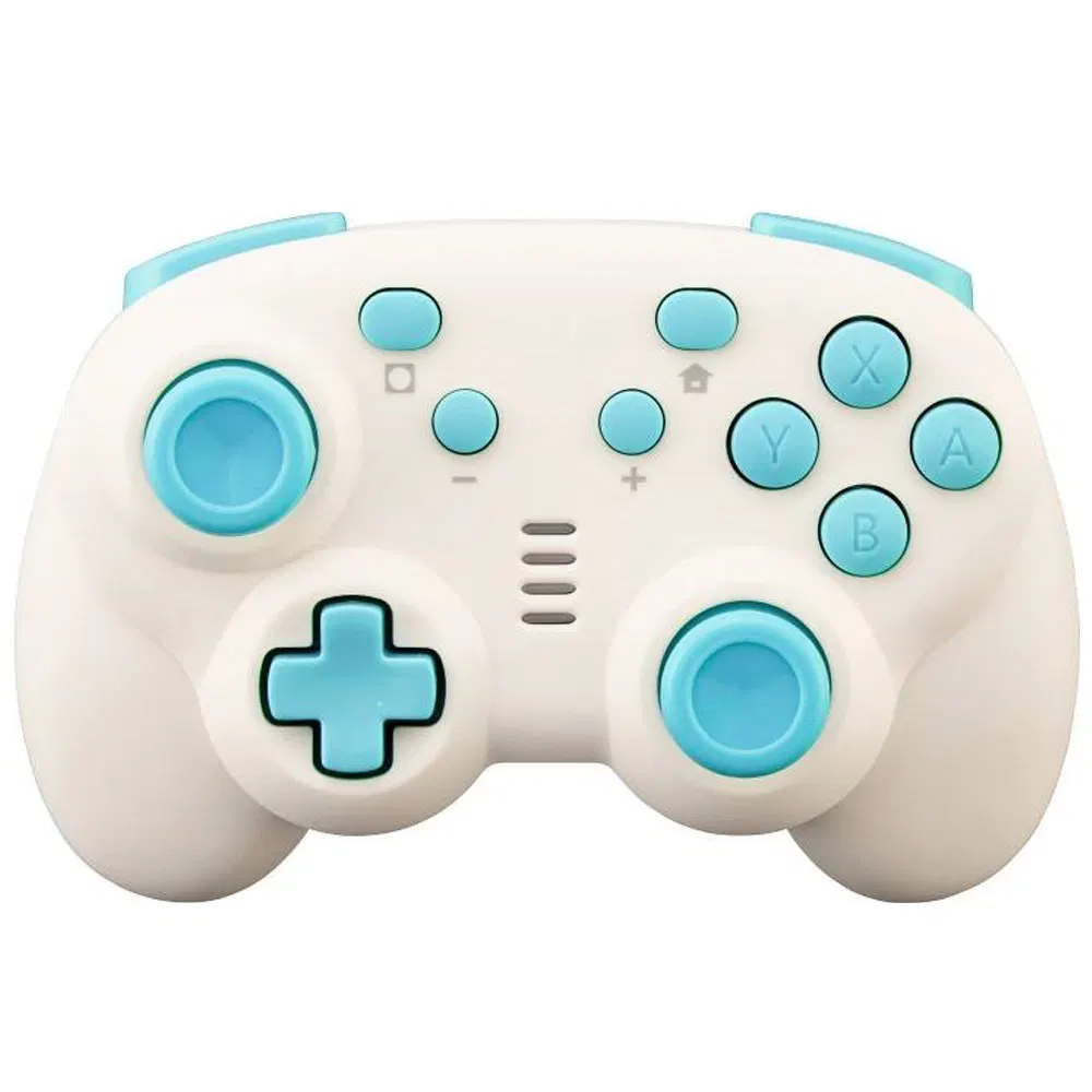 Cyber Gadget Gyro Mini Wireless Controller (Cream x Light Blue) [Japan] image