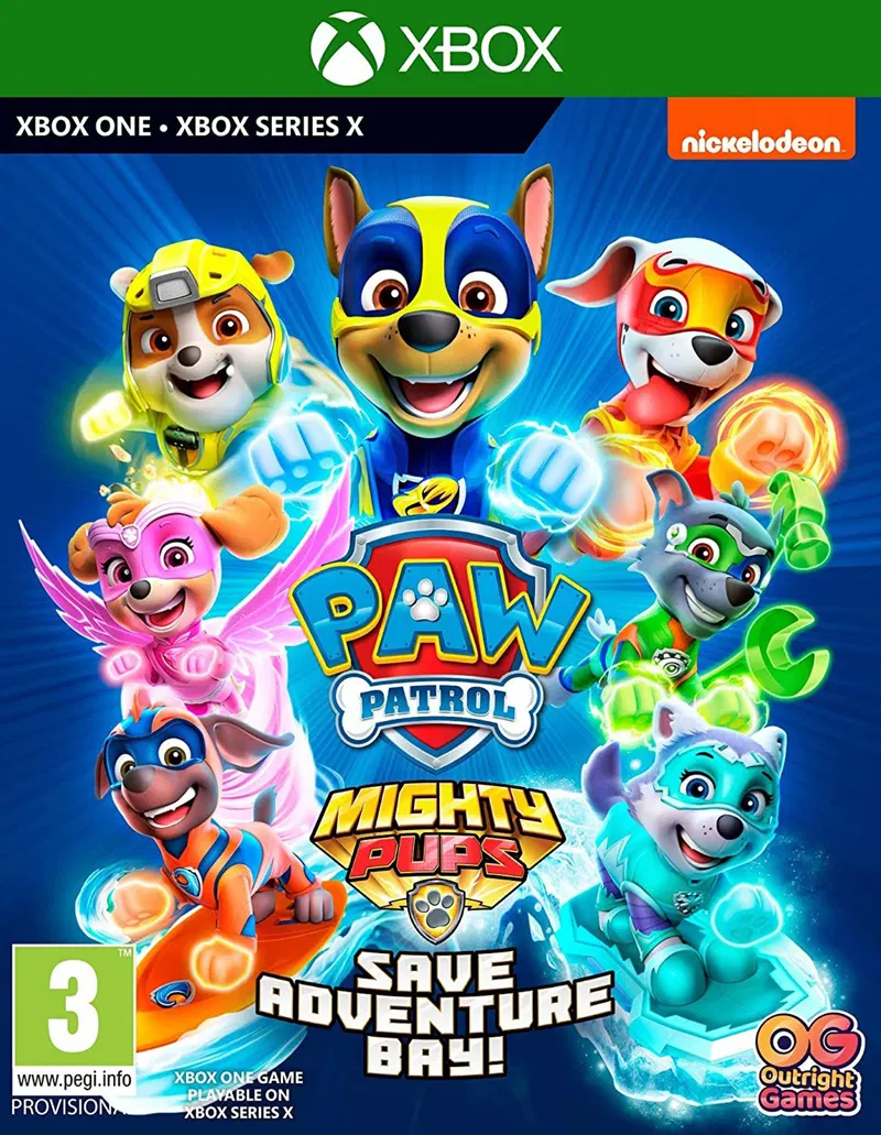 PAW Patrol Mighty Pups: Save Adventure Bay - Xbox One/Series X [Europe] image