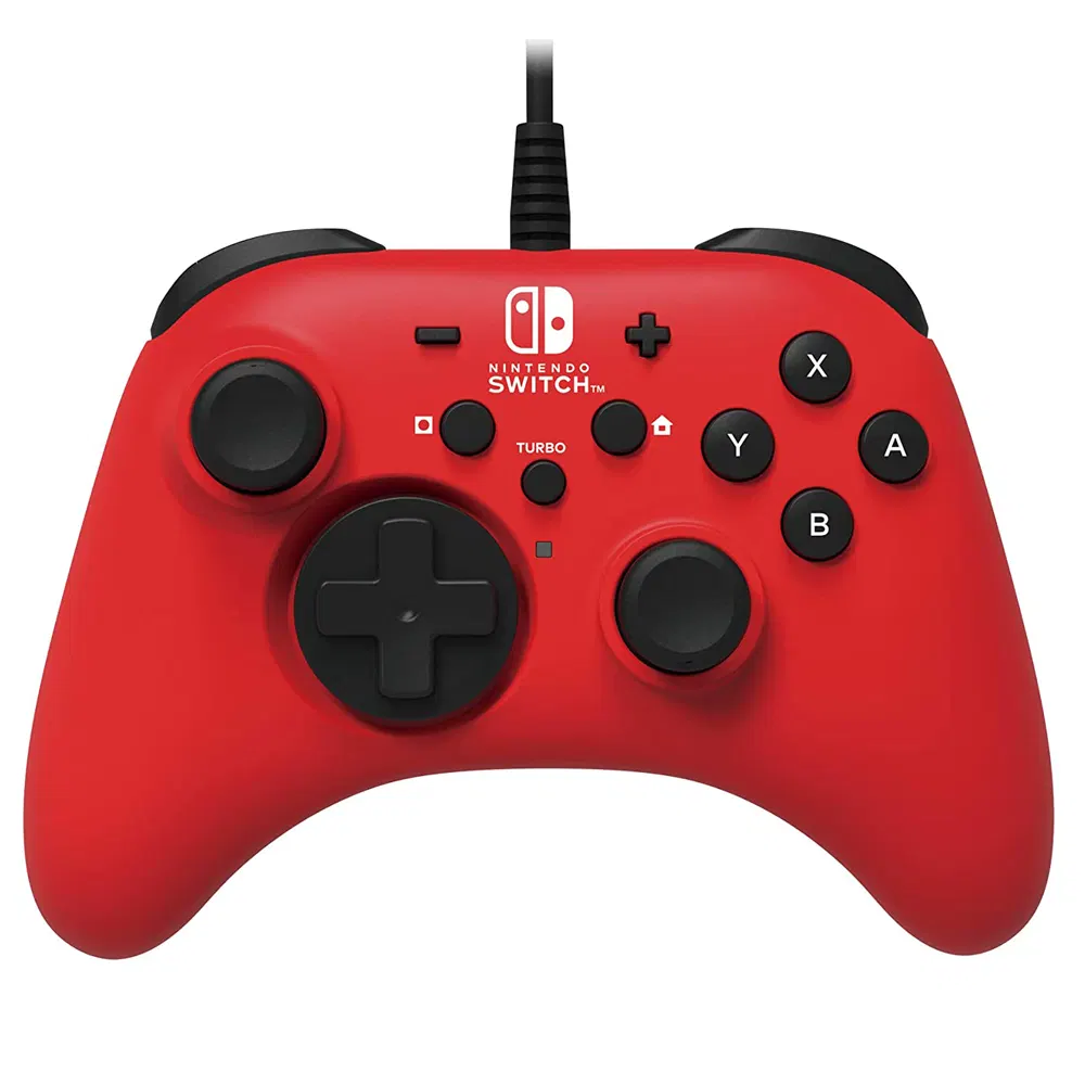 HORI Pad Wired Controller for Nintendo Switch (Red) [Japan]