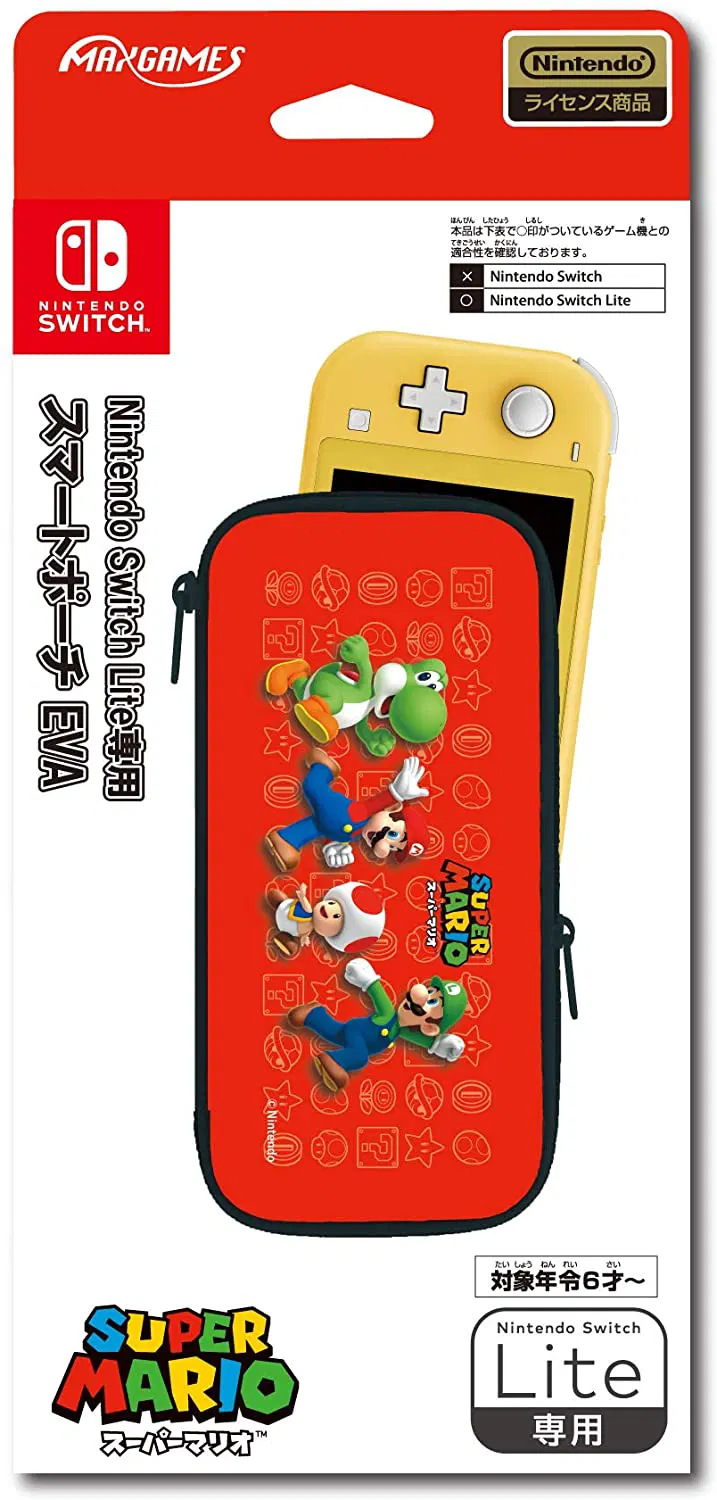 Super Mario EVA Smart Pouch for Nintendo Switch Lite [Japan] image