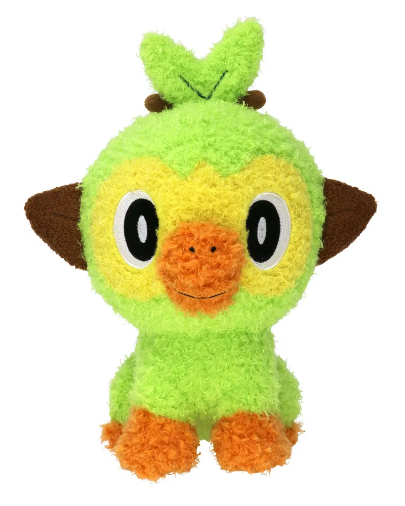 Pokemon Mokomoko Plush — Grookey [Japan] image