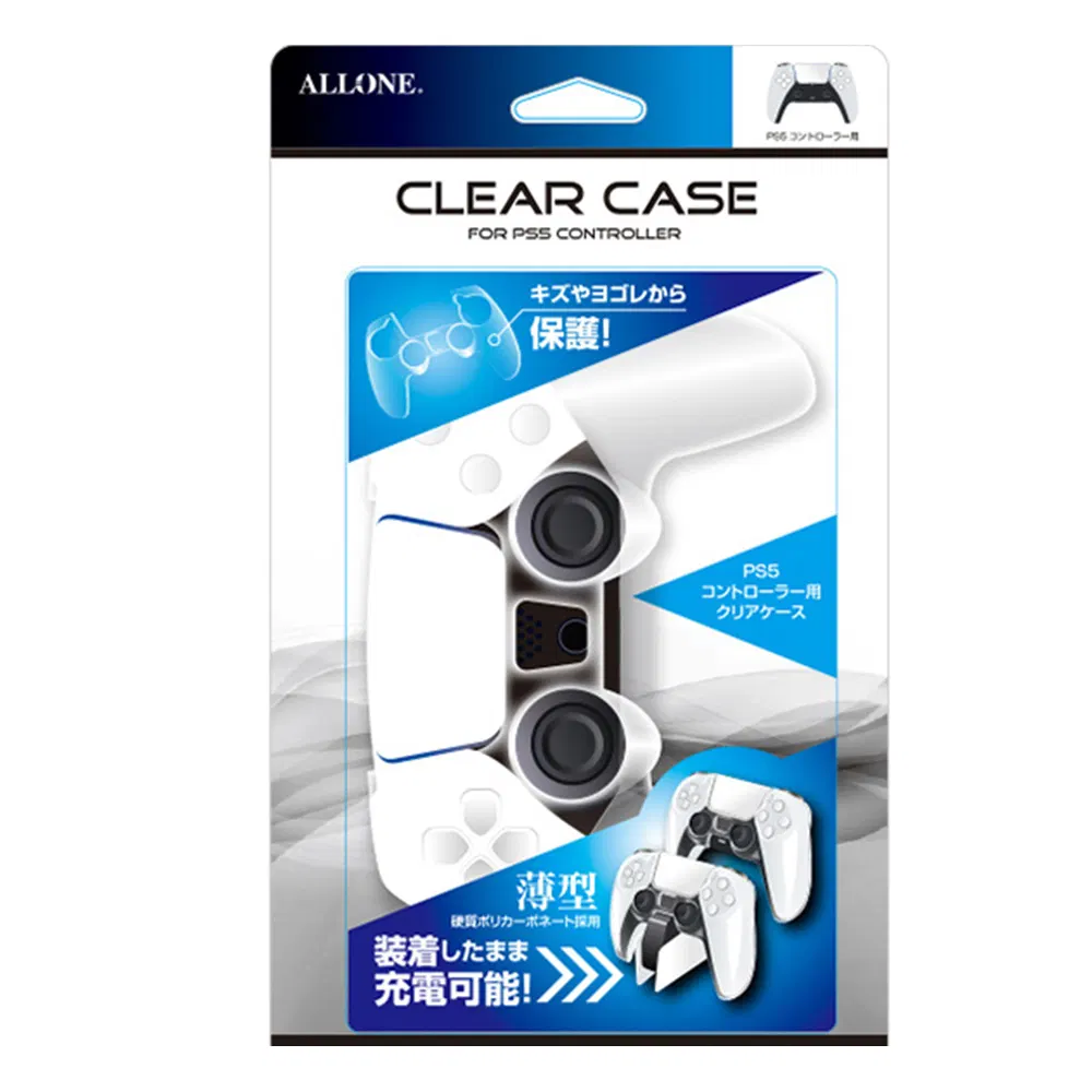 Clear Polycarbonate Case for PS5 Controller [Japan] image
