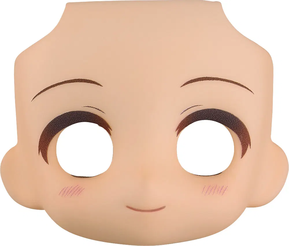 Nendoroid Doll Customizable Face Plate 01 — Peach [Japan] image