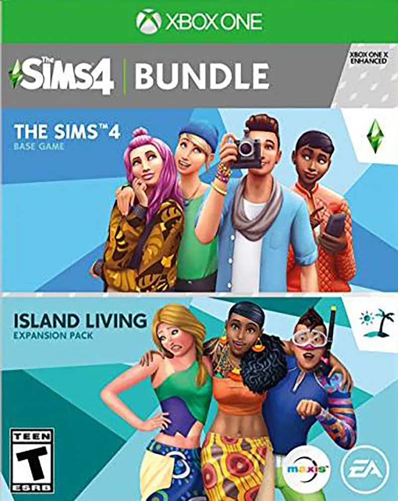 The Sims 4 Plus Island Living Bundle - Xbox One [US] image