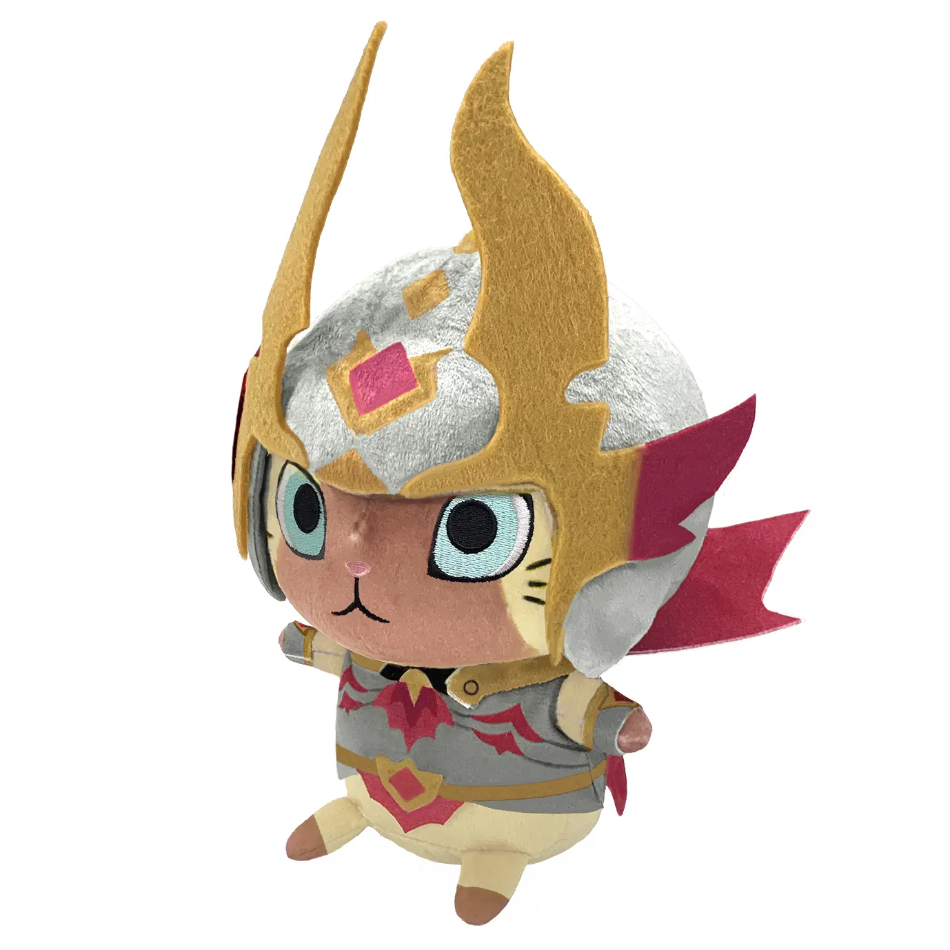 Monster Hunter Rise Sunbreak Palico (Felyne Malzeno) Deformed Plush [Japan] image