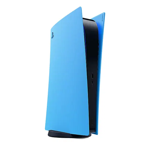 PS5 Digital Edition Starlight Blue Console Covers (Official) [Asia] image