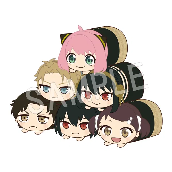 SPY x FAMILY Mochikororin Plush Mascot Set (6 pcs) [Japan] image