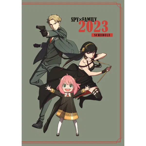 SPY x FAMILY 2023 Schedule Diary (B6) [Japan] image