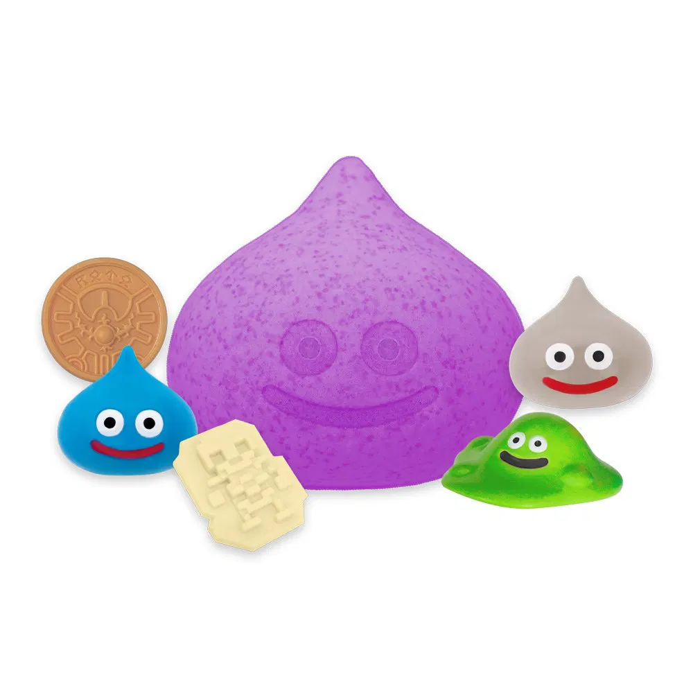 Dragon Quest Slime Bath Ball Set — Poison Swamp (12-Pack) [Japan] image