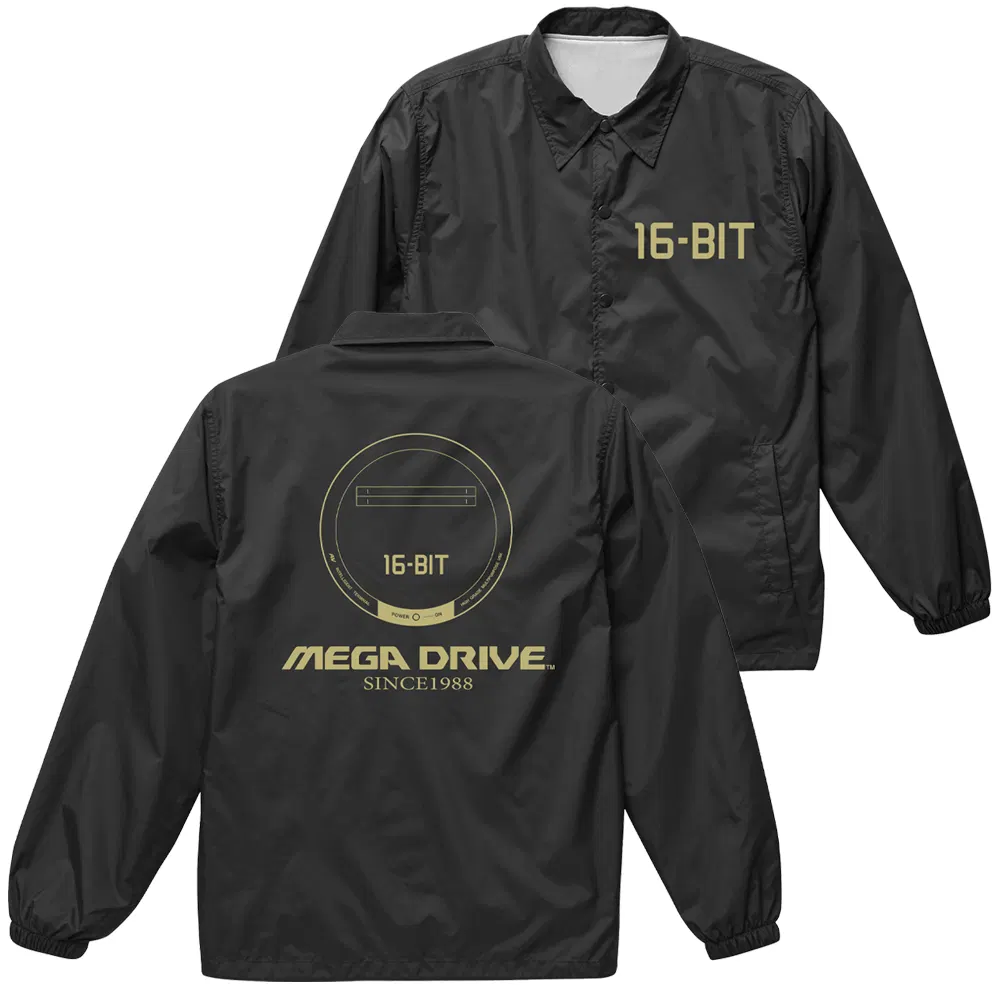 Mega Drive Coach Jacket - Black XL [Japan] image