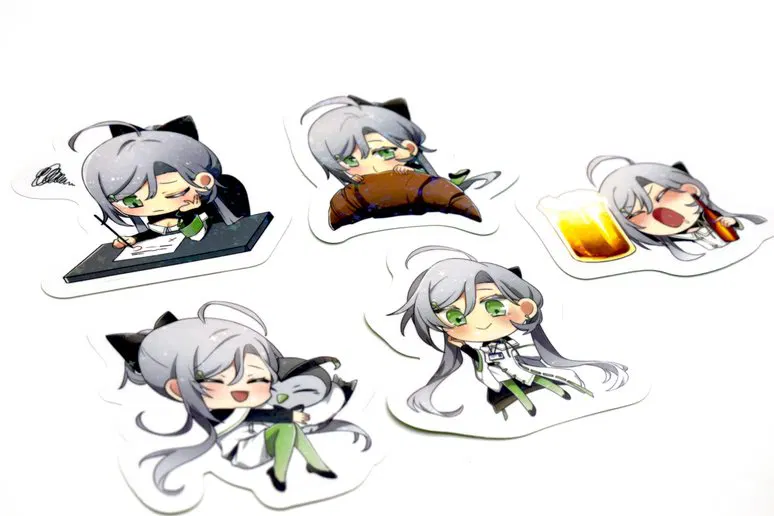 Aka Mana "Collection 0" Holographic Sticker Set [Hong Kong] image