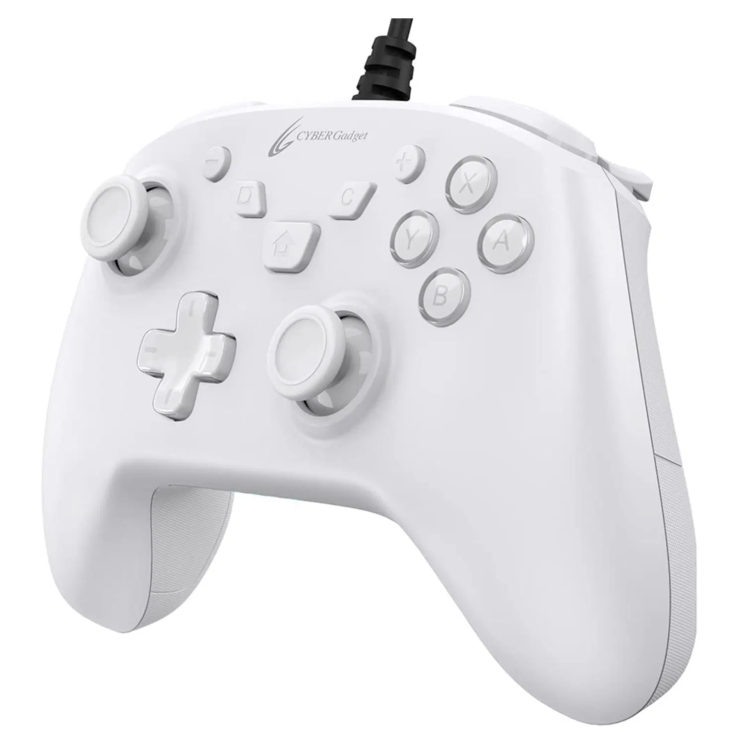 Cyber Gadget HG Smart Wired Gaming Controller (White) [Japan] image