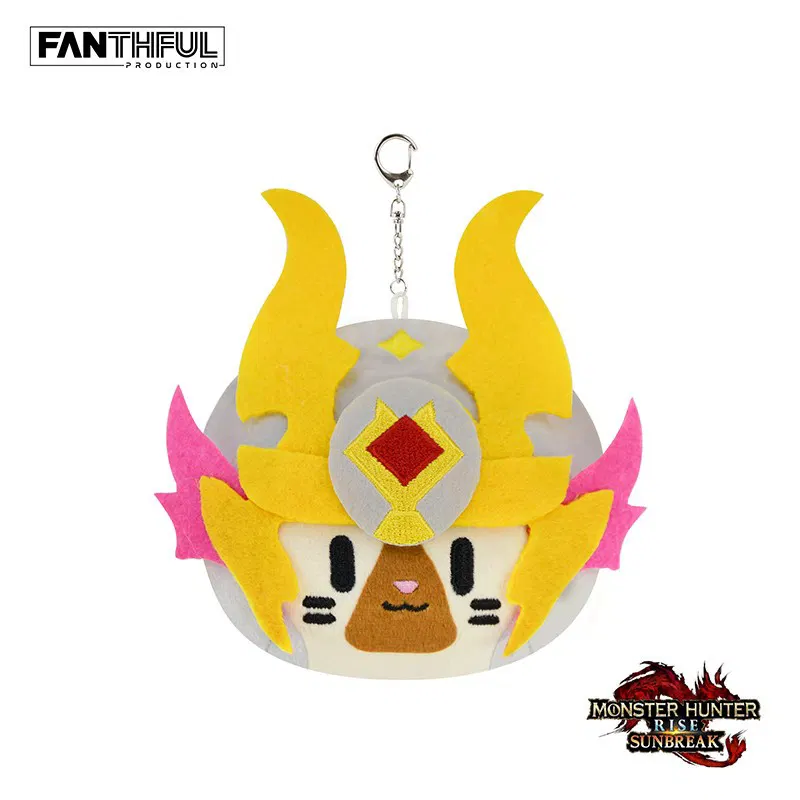 Monster Hunter Rise: Sunbreak Palico Plush Keychain [Asia] image