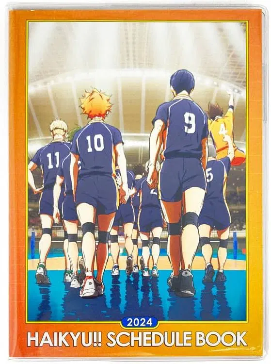 Haikyu!! 2024 Schedule Book (B6 PVC Cover) [Japan] image