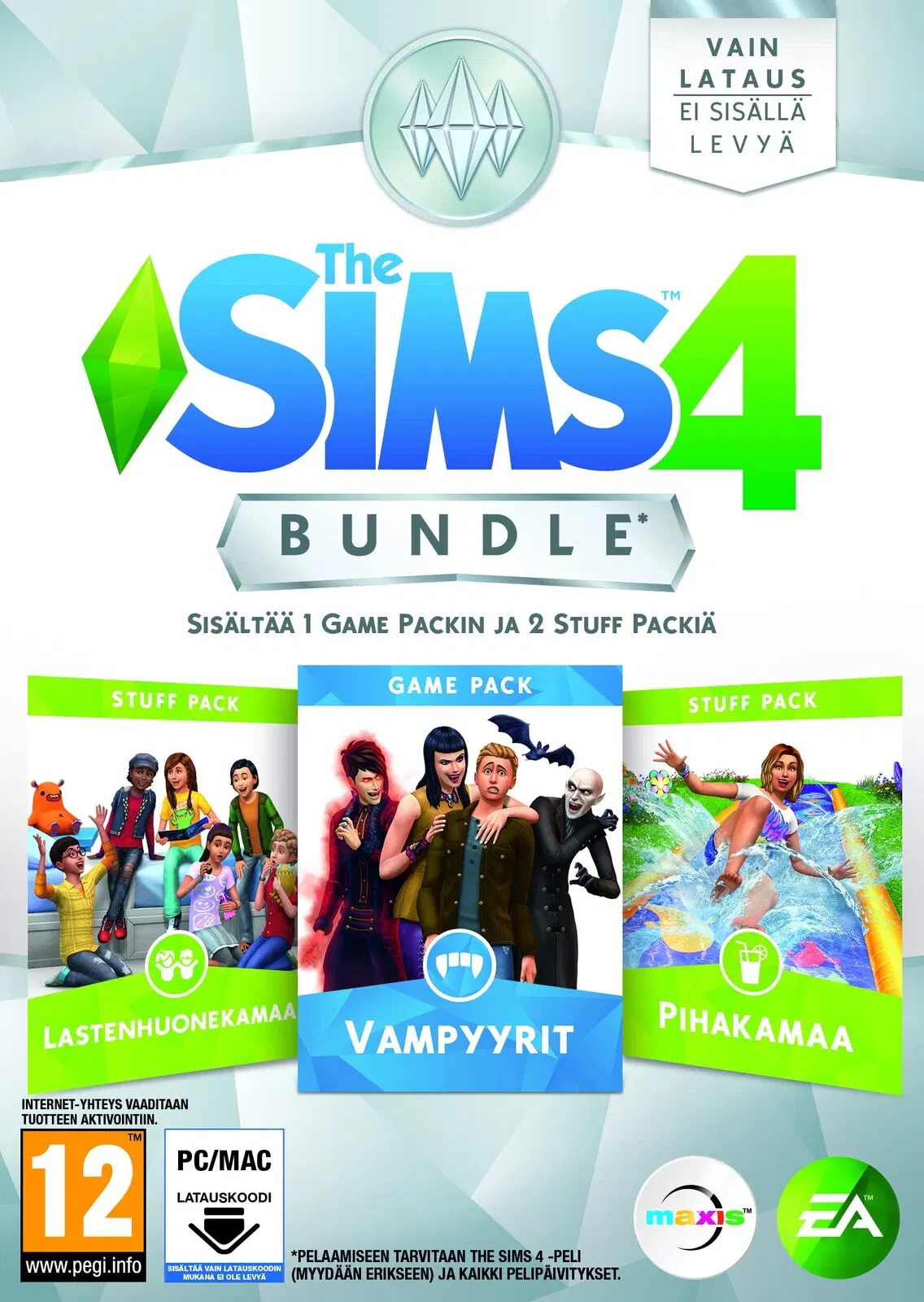 The Sims 4 Bundle Pack 7 (Vampires / Kid's Room / Backyard) - Windows/Mac [Europe]