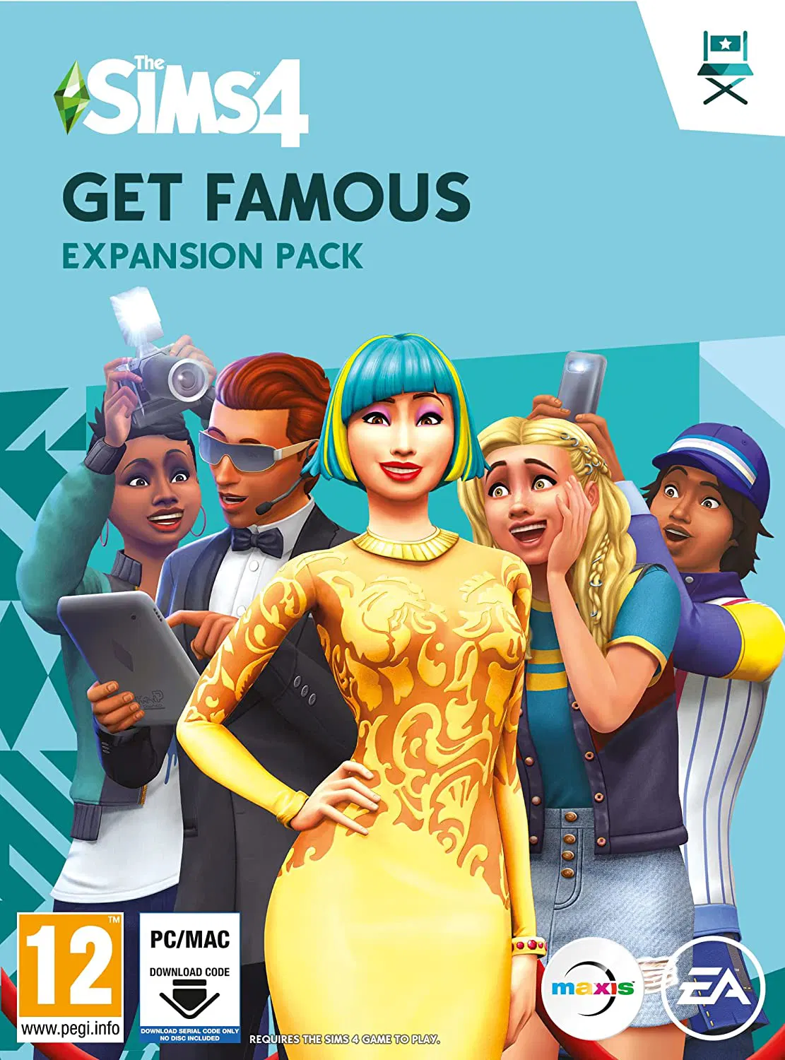 The Sims 4: Get Famous Expansion Pack (Windows/Mac) [Europe]