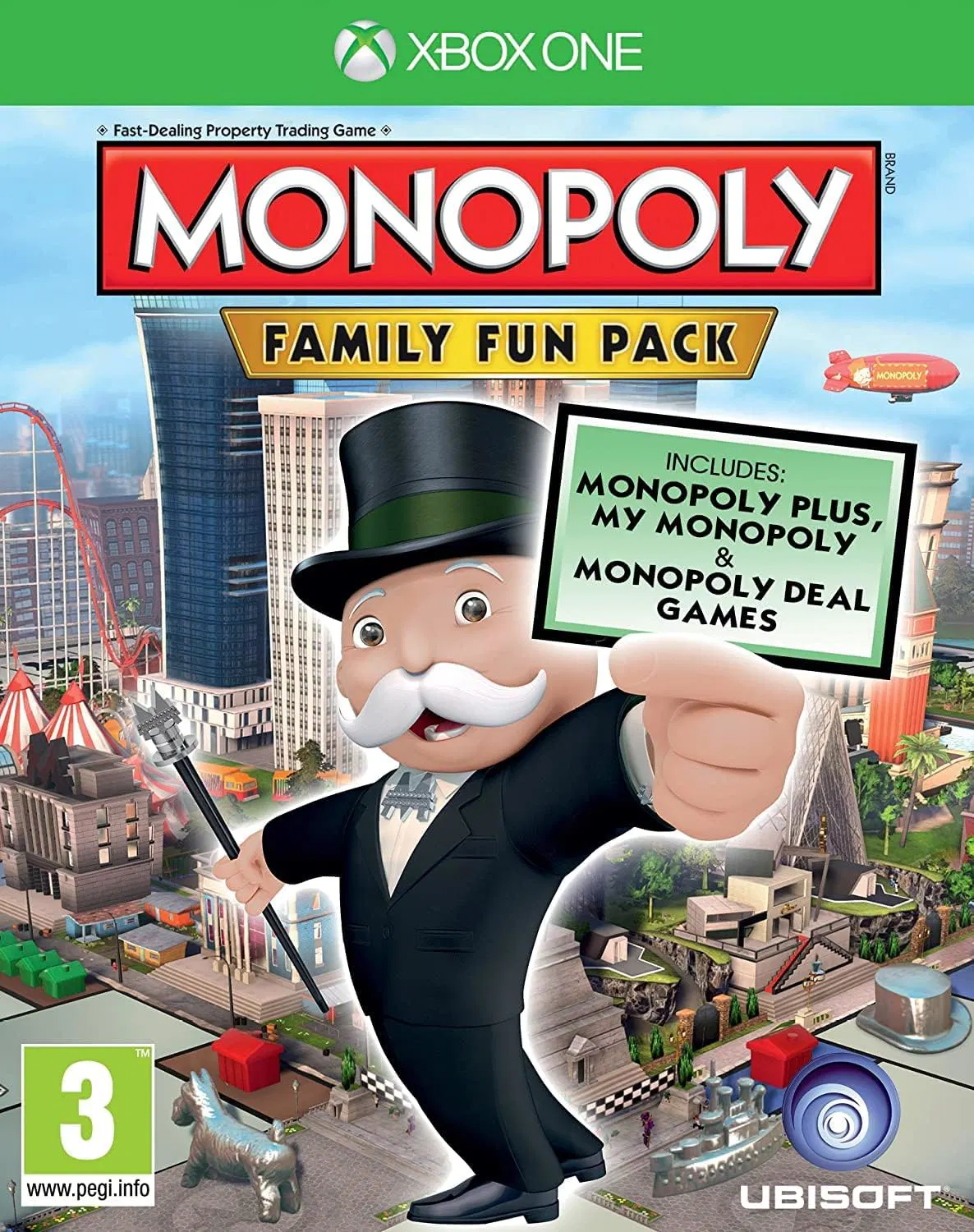 Monopoly: Family Fun Pack - Xbox One [Europe]
