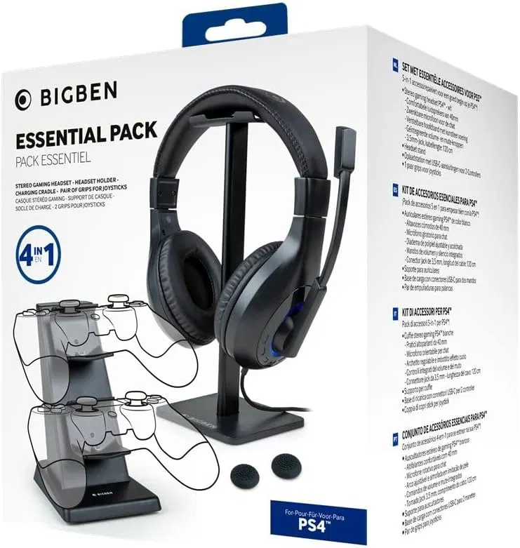 BigBen Essential Pack for PlayStation 4 [Europe] image