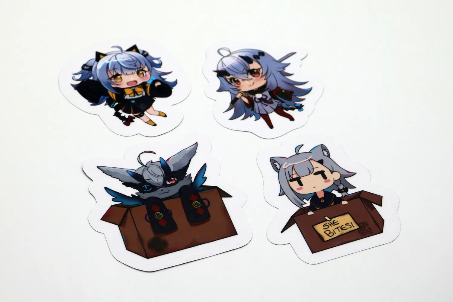 Reiny & Ojiki-chan Sticker Set image