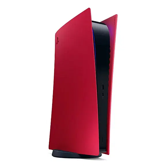 PS5 Digital Edition Volcanic Red Console Covers (Official) [Asia] image