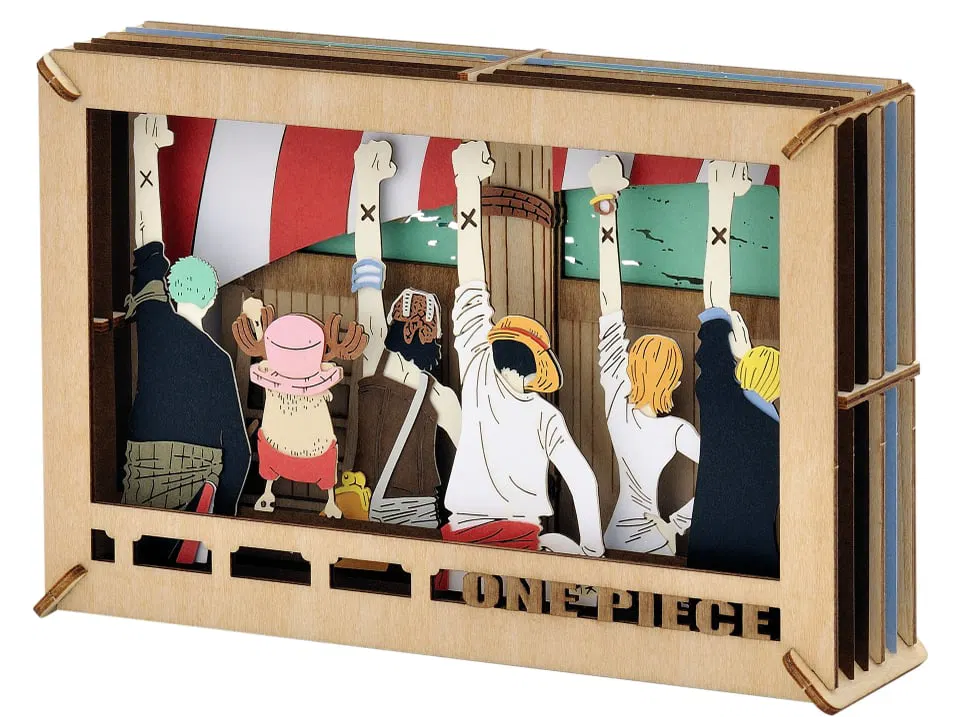 One Piece Paper Theater -Wood Style- Premium PT-WL11X Nakama No Shirushi [Japan] image