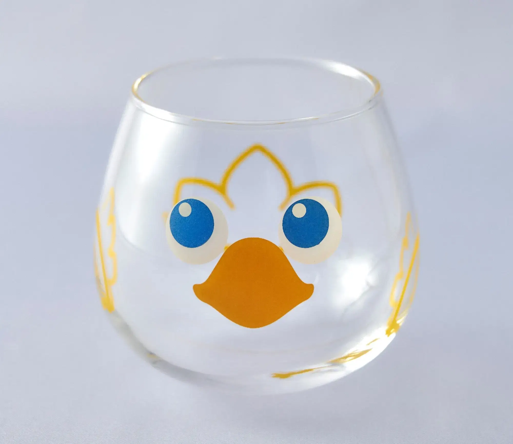 Final Fantasy Chocobo Swinging Drinking Glass [Japan] image
