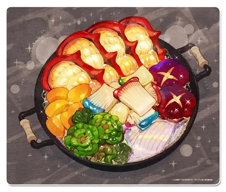 Delicious in Dungeon Giant Scorpion & Mushroom Mouse Pad [Japan] image