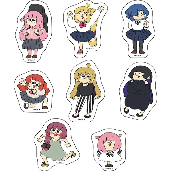 Bocchi The Rock! Sticker Set Life-size Ver. [Japan] image