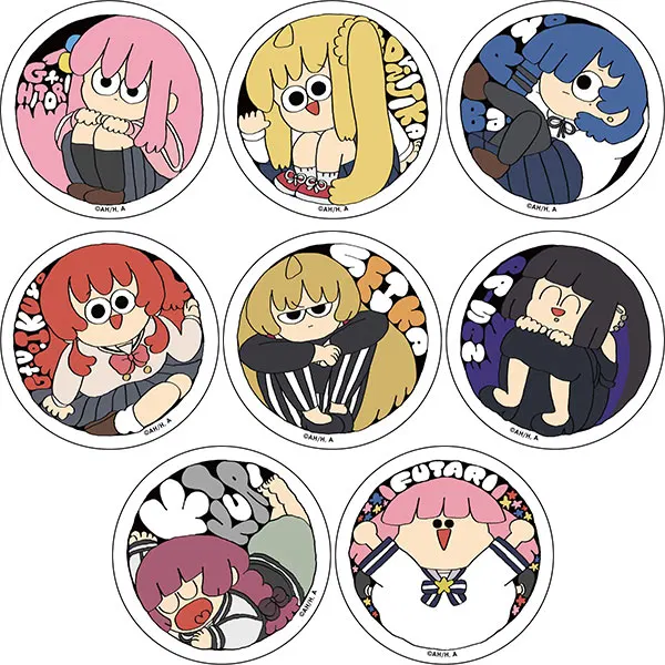 Bocchi The Rock! Sticker Set (Circle Ver.) [Japan] image