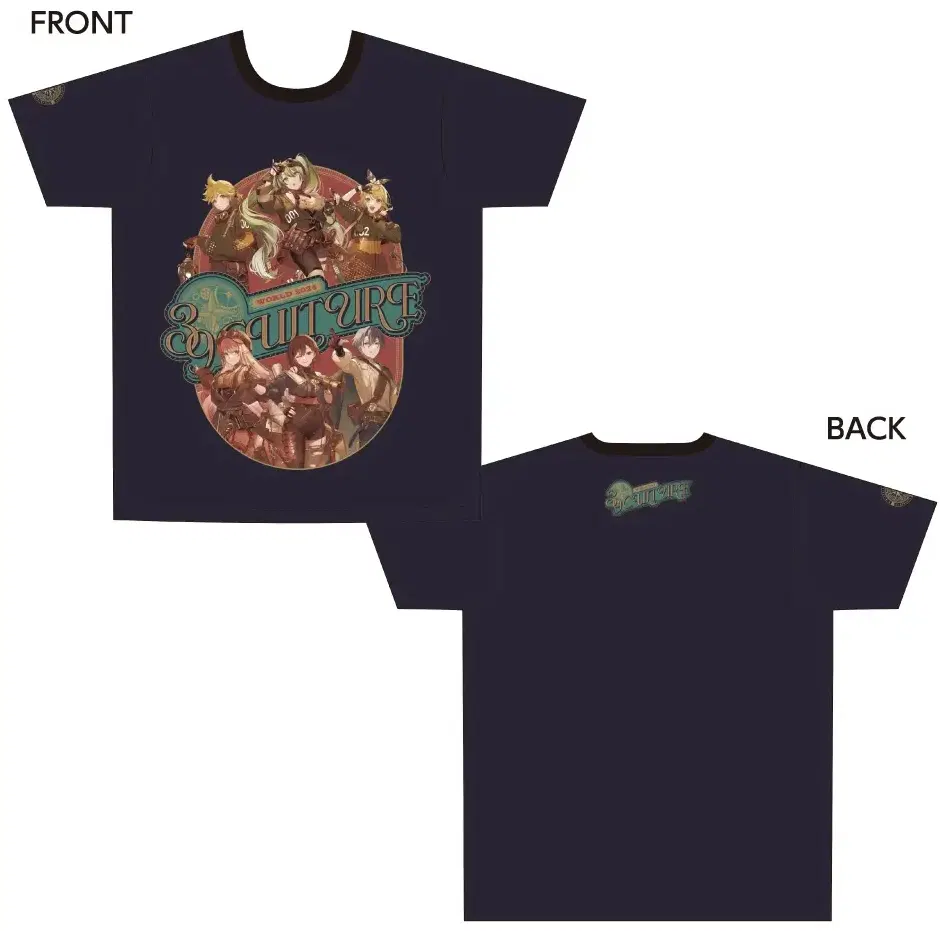 39Culture 2024 WORLD Full Graphic T‑Shirt (L) [Japan] image