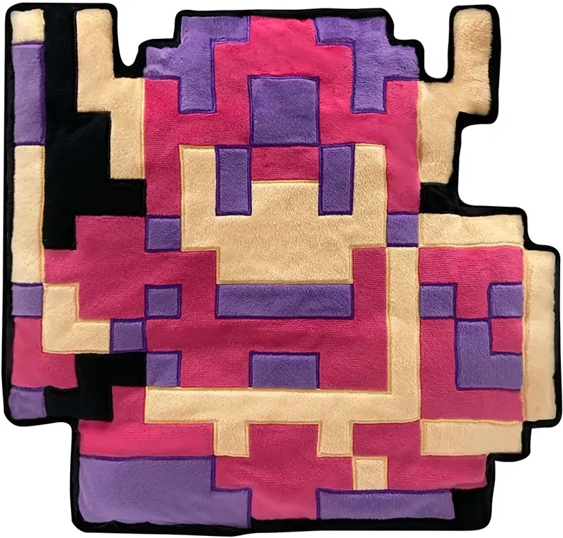Dragon Quest III Dot Plush Cushion Warrior [Japan] image