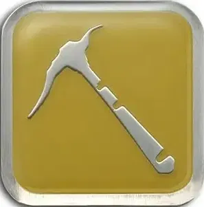 Final Fantasy XIV Miner Class Icon Pin Badge [Japan] image