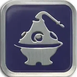 Final Fantasy XIV Alchemist Class Icon Pin Badge [Japan] image