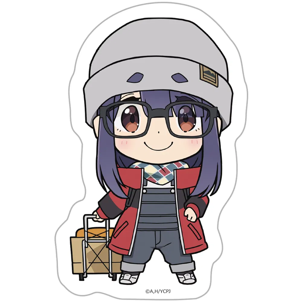 Yurucamp Season 3 Ohgaki Chiaki Die-Cut Sticker [Japan] image