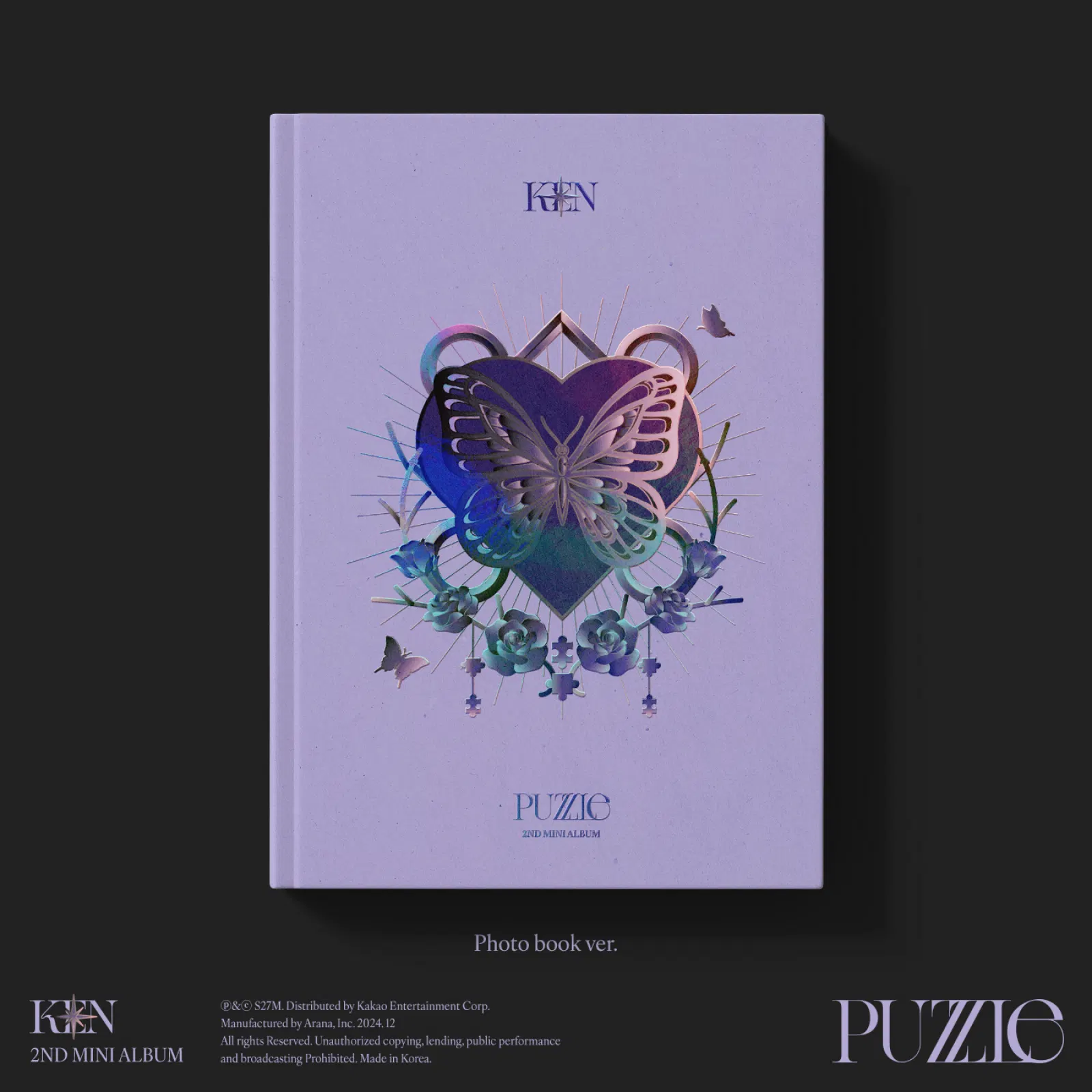 KEN - PUZZLE / 2ND MINI ALBUM (Photo book ver.) [Korea] image